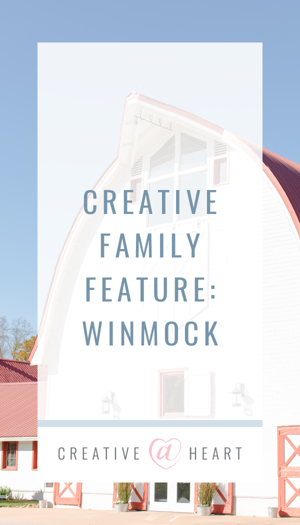  Creative Family Feature: WinMock at Kinderton // Creative at Heart #winmock #creativeatheart #conference