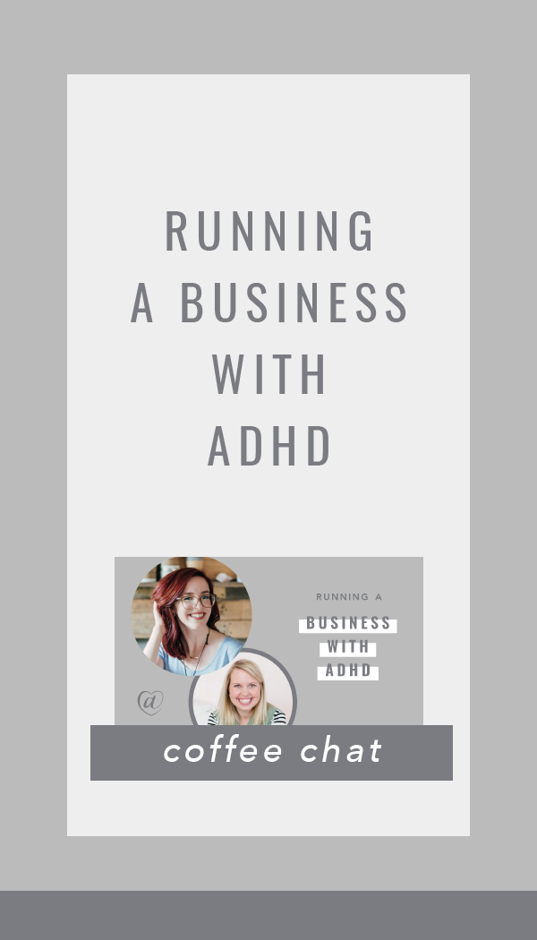 Running a Business with ADHD // Creative at Heart #adhd #mentalhealthawareness #smallbusiness #coffeechatswithkat #herestothecreatives 